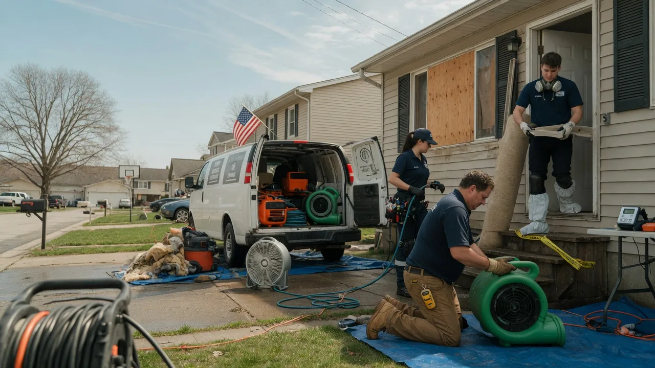 Water Damage Restoration in Minster, OH near me